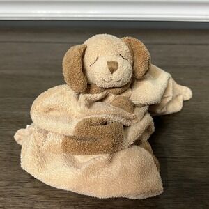 Angel Dear Tan Brown Puppy Dog Lovey Blanket Security Plush Stuffed Animal
